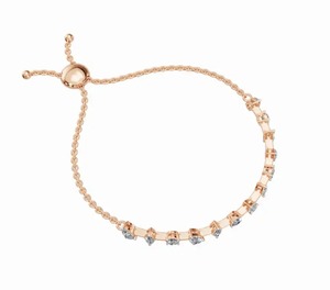 Whispers of Nature Diamond <b>Adjustable</b> <b>Bracelet</b> 9kt 14kt 18kt Yellow Rose White Gold 2.030 Carat 13 Natural Diamonds Jewelry - Product Image 4