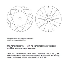 B2B เพชรทรงกลมสีขาวบริสุทธิ์บริสุทธิ์บริสุทธิ์1.51 CT ผ่านการรับรองมาตรฐาน Gia - Product Image 5