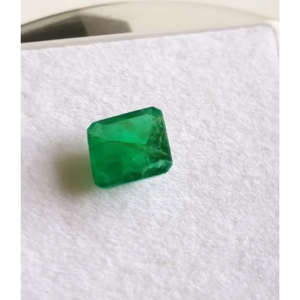 มรกตธรรมชาติที่หรูหราพร้อมการขัดเงาและการตัดที่สมบูรณ์แบบทำให้หายากที่จะหาประกาย AAA คุณภาพจากแหล่งแร่แซมเบีย - Product Image 4