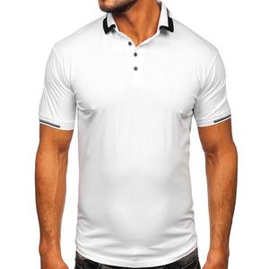 Polos de algodón transpirables de moda para hombres - Product Image 1
