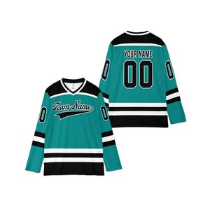 Diseño de logotipo personalizado Impresión por sublimación Ropa de hockey sobre hielo, Jersey de hockey, Camisetas de hockey - Product Image 5