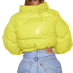 Blousons d'hiver pour femmes respirants et écologiques de haute qualité fabriqués au Pakistan, doublure en coton coupe-vent, personnalisables - Product Image 6