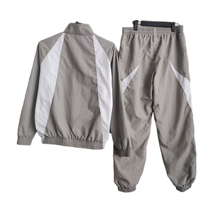 Conjunto de chándales cortavientos de alta calidad personalizados de diseñador Youth Essentials de talla grande para yoga, conjunto de chándales cortavientos de 2 piezas para hombre - Product Image 4