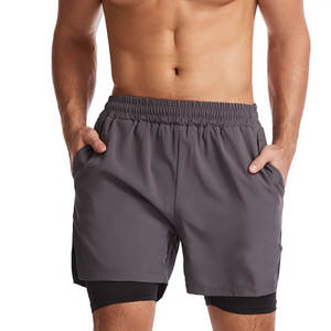 Short de course d'entraînement pour homme Short de gym athlétique léger avec pantalon de compression - Product Image 5