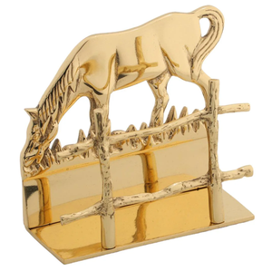 Soporte de pañuelos de latón de diseño personalizado oro mate pulido para oficina sala de estar dormitorio mesa de comedor soporte de pañuelos de latón - Product Image 3