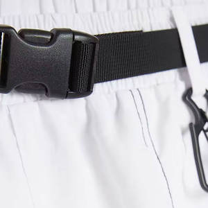 กางเกงขาสั้นผ้าโพลีเอสเตอร์สำหรับผู้ชายกางเกงขาสั้นผ้าโพลีเอสเตอร์แบบลำลองผ้ายืดแบบปรับแต่งได้กางเกงขาสั้นผ้า100% ผ้าโพลีเอสเตอร์แบบถัก - Product Image 2