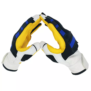 2022 guantes de bateo de cuero duraderos para béisbol y softbol logotipo personalizado zurdo para Precio de posición de receptor - Product Image 4