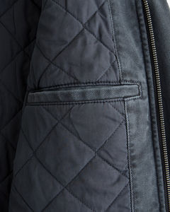 Wholesale <b>Men's</b> <b>Jacket</b> Vintage Workwear Heavyweight Classic Washed Cotton Canvas <b>Jackets</b> Zipper Long Sleeves Winter Wear - Product Image 6