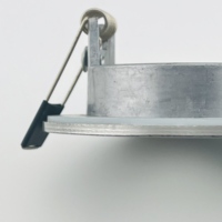 Downlight LED d'hôtel moderne de 4 pouces Plafonnier encastré rond intelligent avec détecteur de mouvement Design de spot intérieur personnalisé