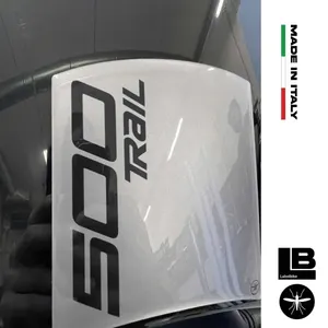 Adesivi 3D in Gel per Protezione Parabrezza Compatibili con Moto Benelli Leoncino 500 Trail - Product Image 3