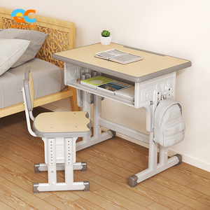 המפעל הסיטונאי בית הספר ריהוט שולחן מתכווננת כיסא סט גובה בטוח-שולחן בית ספר מתכווננת לכיתות - Product Image 2
