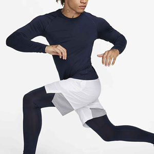 2025 Venta caliente de alta calidad personalizable hombres algodón Regular Fit manga larga cuello redondo Camiseta precio al por mayor de Pakistán - Product Image 3