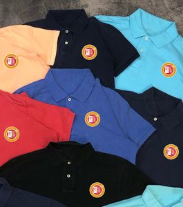 เปล่าสีทึบโปโลการปรับแต่งบุรุษเสื้อยืดที่กําหนดเองปักกอล์ฟเสื้อโปโลผ้าฝ้ายเสื้อโปโลสําหรับผู้ชาย - Product Image 2