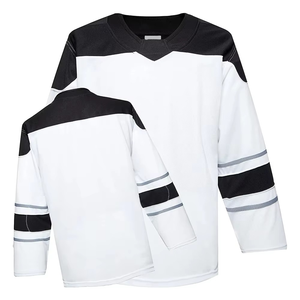 Maillot de hockey sur glace en gros, polyester de haute qualité, manches longues, sur mesure, sublimation, maillot de hockey en coton, maillot d'équipe - Product Image 1