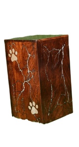 Urne funéraire en bois pour adulte pour cendres humaines et animales Cercueil funéraire commémoratif décoratif comprenant un mémorial pour animaux de compagnie Homme Femme - Product Image 2