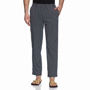 MONO RIDERS Men's <b>Drawstring</b> Straight-Leg Beach Jogger Shorts Loose Breathable Quick-Dry Oxford 100% Cotton Five-Point <b>Trouser</b> - Product Image 1