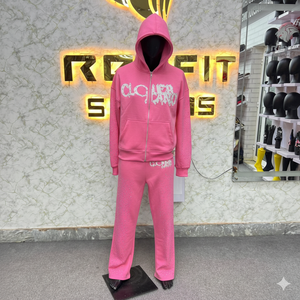 Survêtement pour homme de qualité supérieure, logo personnalisé, prix bas demandé par le client, style unique, nouveau design, survêtements pour homme - Product Image 1