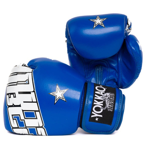 Guantes duraderos con cierre de velcro para boxeo Guantes de boxeo con letras de competición de buena calidad - Product Image 3