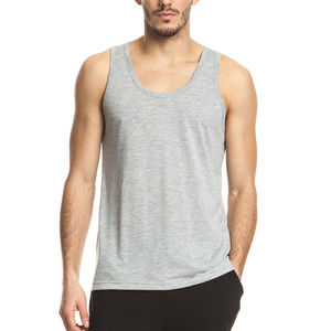 Tissu technologique Chemise d'entraînement sans manches Muscle Running Tank Top Men Performance Tank Top Stringer Tank Top - Product Image 6