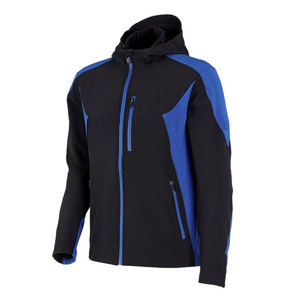 Veste Softshell sur mesure pour homme Capuche amovible Look élégant Coupe-vent Imperméable Deux tons Prix de gros Vestes Softshell - Product Image 2