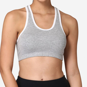 Soutien-gorge de sport de yoga respirant à séchage rapide à maintien élevé confortable de taille plus tendance pour femmes avec des tailles personnalisables - Product Image 1