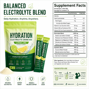 Mezcla de Bebida Hidratante de Marca Privada, 10 Sobres, Sin Azúcar, Mezcla de Electrolitos con <span class=keywords><strong>Potasio</strong></span>, <span class=keywords><strong>Magnesio</strong></span> <span class=keywords><strong>y</strong></span> Calcio, ODM a Granel - Product Image 6