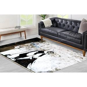 Tapis imprimé graffiti : Art urbain pour les intérieurs modernes, tapis gobelin - Product Image 5