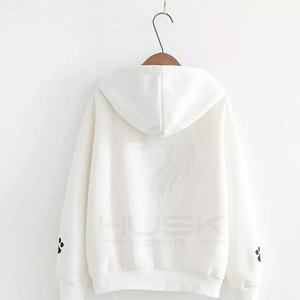 Sweat à capuche oversize pour homme, haute qualité, style streetwear personnalisé, broderie mignonne, polaire, coton/polyester 330g, personnalisable - Product Image 2