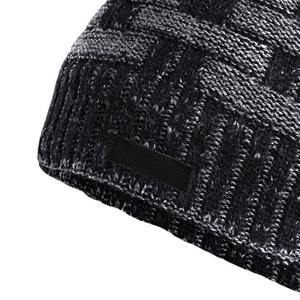 Gorro personalizado del fabricante Unisex 2025 invierno cálido forro polar lana gorro de punto grueso de moda - Product Image 5
