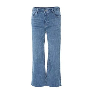 กางเกงยีนส์ทรงตรงผ้ายืดคุณภาพสูงสำหรับผู้ชายและผู้หญิง ไซส์ใหญ่ ขายส่ง ราคาถูก รับผลิตแบบ OEM - Product Image 5