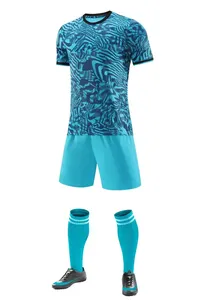 การออกแบบที่กำหนดเองเครื่องแบบฟุตบอลในราคาที่ดีที่สุดสำหรับการขายการออกแบบของคุณเองทีมสวมใส่ชุดฟุตบอลการออกแบบล่าสุด - Product Image 2