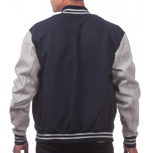 2026 New Product <b>Slim</b> <b>Fit</b> Men Wool Varsity <b>Jacket</b> for Men 100% Wool CollegeBaseballjacket for men - Product Image 2