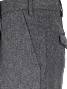 กางเกงผ้าวูลทรงพอดีตัวปกติสำหรับผู้ชาย - Product Image 1