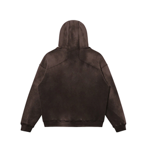 Top Qualité Impression Conception Sun Faded Hoodies En Gros Bas quantité minimale de commande Style Unique Hoodies Sun Faded Hommes Hoodies - Product Image 4