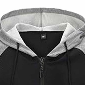 Conjunto Deportivo de Invierno para Hombre, Poliéster/Algodón, Transpirable, Talla Grande, con Cremallera Completa, Conjunto de Joggers, Subido por Dress Sports - Product Image 2