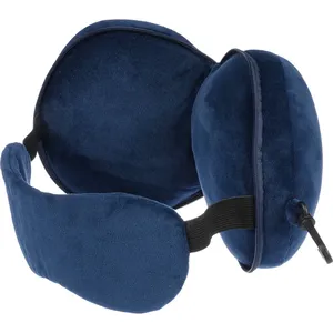 Set Cuscino da Viaggio Personalizzato Leontine, Accessori Personalizzabili per un Viaggio Confortevole - Product Image 1
