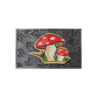 Tapis en caoutchouc imprimé sur mesure facile à saisir dans des conceptions uniques antidérapant durable résistant aux intempéries disponible en prix de gros - Product Image 3