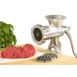 KARL KRGER Sirius <b>Meat</b> <b>Grinder</b> Set Size 8 with 3 Perforated Discs 5 6 8 mm Cookie Press Attachment - Product Image 2