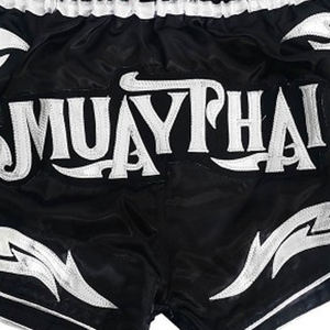 Newest Custom Sublimation Muay Thai <b>Shorts</b> 100% Polyester Solid Pattern Boxing Wear with Pockets - Product Image 2
