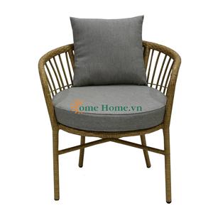 CH factory-Chaise de jardin en osier pour une élégance extérieure classique et intemporelle - Product Image 5