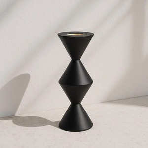 Bougeoir en bois à six colonnes, idéal pour la décoration intérieure, centre de table et éclairage festif, fabriqué à la main en Inde - Product Image 4