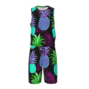 Nouvel arrivage d'uniformes de basket-ball de haute qualité avec impression par sublimation vêtements de sport d'été en polyester grande taille et respirants - Product Image 2