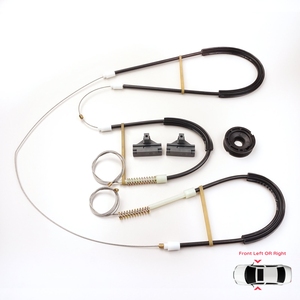 Kit de réparation de lève-vitre BWR394 pour porte avant gauche ou droite, compatible Polo MK3 6N1 6N2 1994-2001 2/3 portes 6N3837401 - Product Image 1