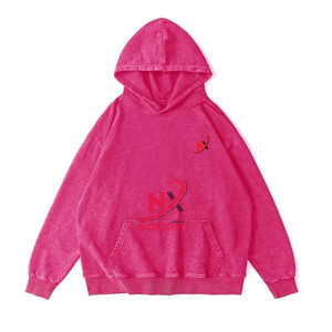 Sweats à capuche d'hiver imprimés solides lavés à l'acide pour adultes grande taille séchage rapide et respirant imprimé services OEM de haute qualité - Product Image 1