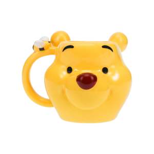 Tasse en céramique 3D Winnie l'ourson de style moderne, résistante au micro-ondes, avec pot à miel, pour cadeaux d'affaires ou usage personnel - Product Image 1