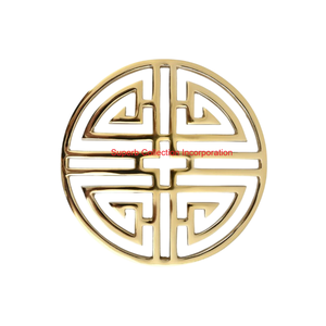 Style moderne en laiton massif poli étoile de mer Dessous de plat Tapis de cuisine Table Pot décoratif Support et résistant à la chaleur Prix d'usine chaud - Product Image 5