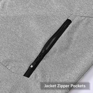 Chándales de lana lisos hechos a medida para hombre, chándal ajustado para hombre, ropa deportiva de invierno, chándal personalizado de alta calidad - Product Image 4