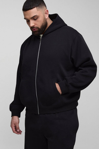 Chándal 2025 de Alta Calidad, 100% Algodón, Pantalón Deportivo y Sudadera con Cremallera, Ropa Casual de Invierno para Hombre - Product Image 6