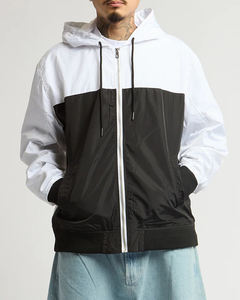 2025 Custom Made <b>Men's</b> Windbreaker <b>Jacket</b> Long Autumn Winter Hooded Coat with Thin Design Customised Colours and Logo OEM - Product Image 1