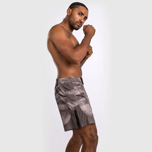 Short d'entraînement de MMA pour hommes personnalisé Short de combat gris Short d'entraînement de gymnastique Grappling Kickboxing Boxe Arts martiaux athlétiques - Product Image 4
